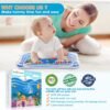 Infinno Inflatable Tummy Time Mat Premium Baby Water Play Mat for Infants - Blue