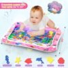 Infinno Tummy Time Mat Premium Baby Water Play Mat, Pink Theme Toy