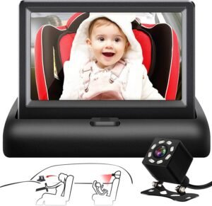 Baby Car Mirror  4.3'' HD Night Vision